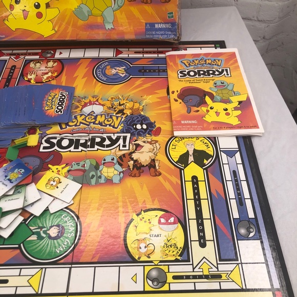 Pokémon Sorry Got to Cath Them All Board game - Picture 3 of 6